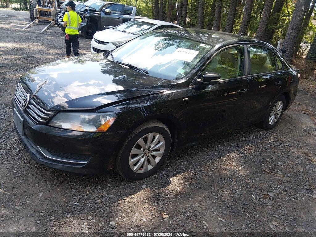 1VWAP7A35DC134182 2013 VOLKSWAGEN PASSAT photo no. 2