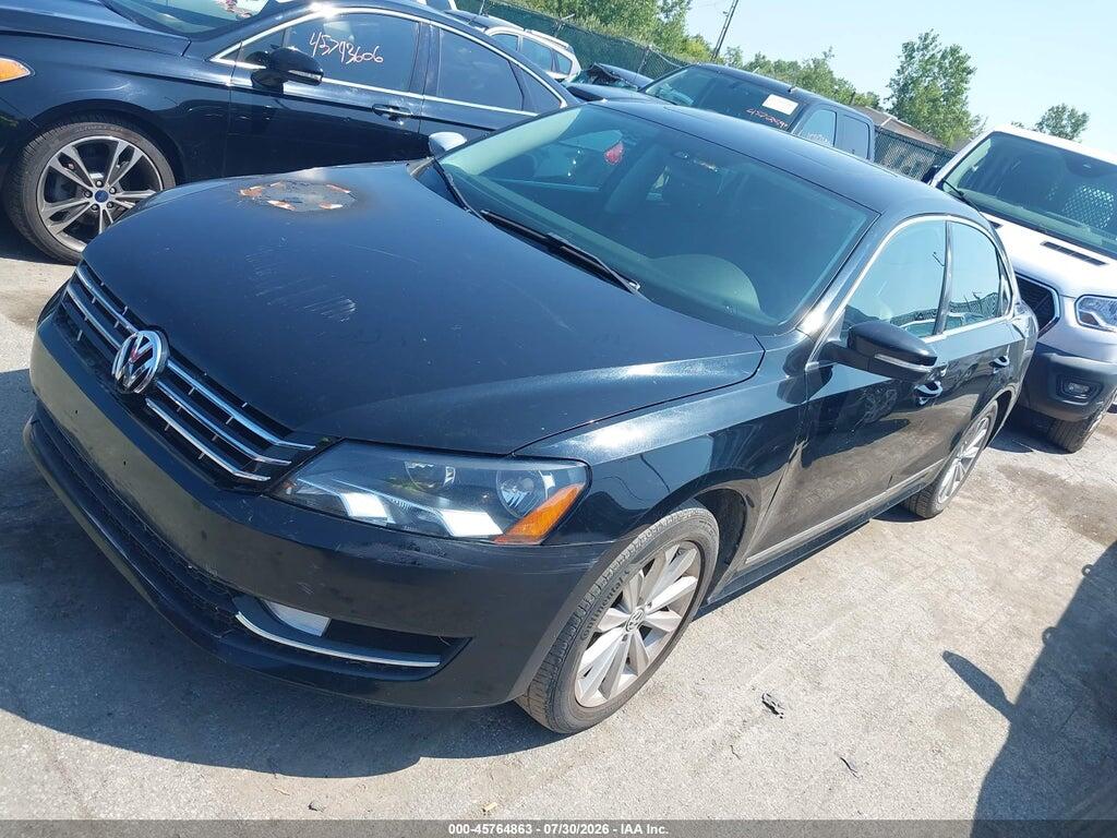 1VWCH7A38DC043087 2013 VOLKSWAGEN PASSAT photo no. 2