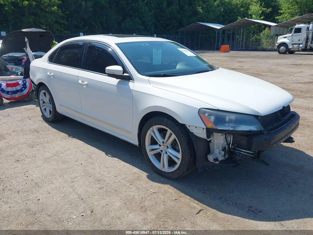 1VWCN7A30DC138445 2013 VOLKSWAGEN PASSAT photo no. 1