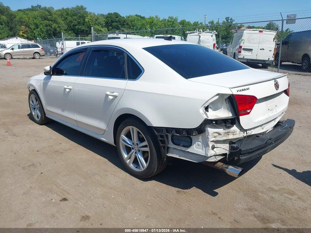 1VWCN7A30DC138445 2013 VOLKSWAGEN PASSAT photo no. 3