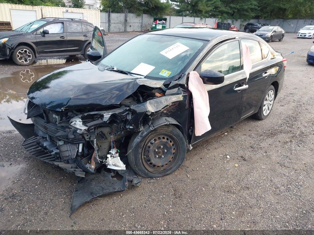 3N1AB7AP7FL683039 2015 NISSAN SENTRA photo no. 2
