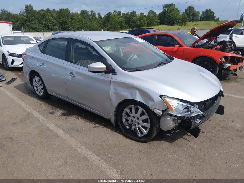 3N1AB7AP7FL677869 2015 NISSAN SENTRA photo no. 1