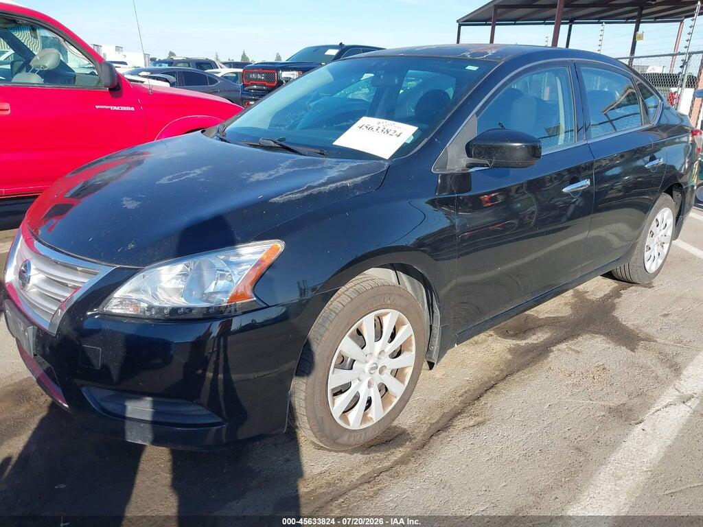 3N1AB7AP1FY280662 2015 NISSAN SENTRA photo no. 2