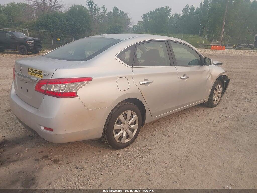 3N1AB7AP5FL645857 2015 NISSAN SENTRA photo no. 4