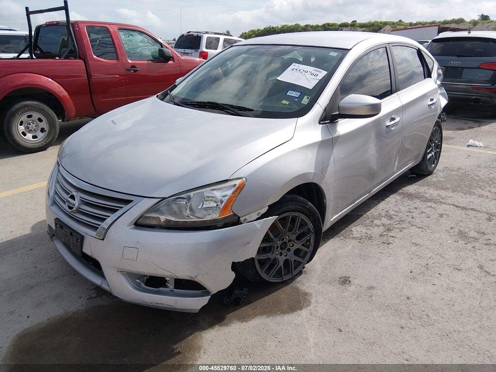 3N1AB7AP9FY281137 2015 NISSAN SENTRA photo no. 2