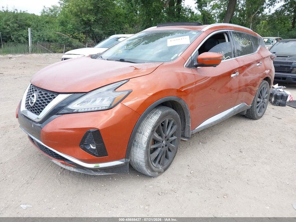 5N1AZ2DS7LN112492 2020 NISSAN MURANO photo no. 2
