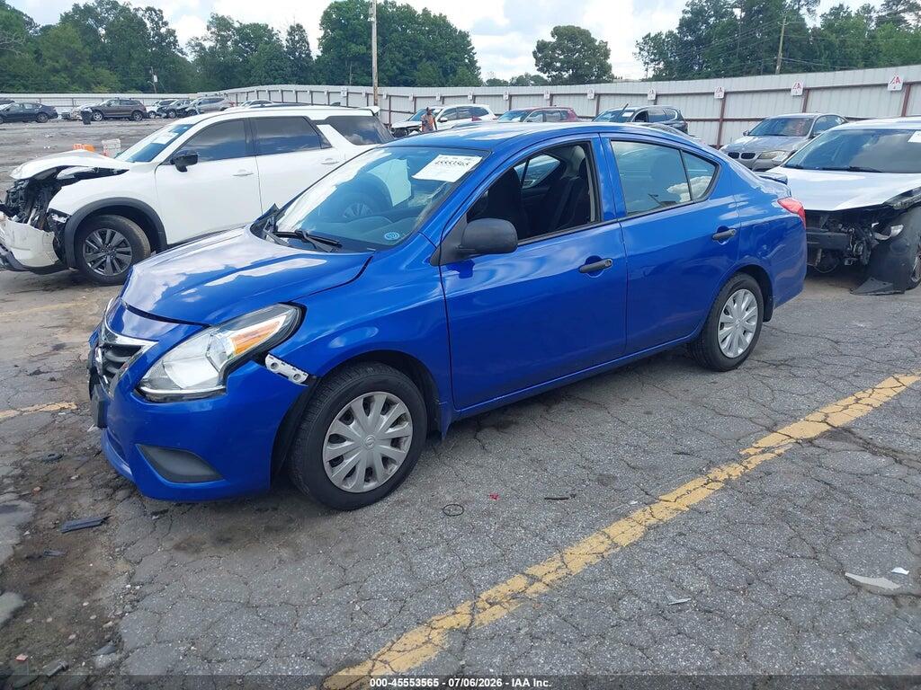 3N1CN7AP3FL804763 2015 NISSAN VERSA photo no. 2