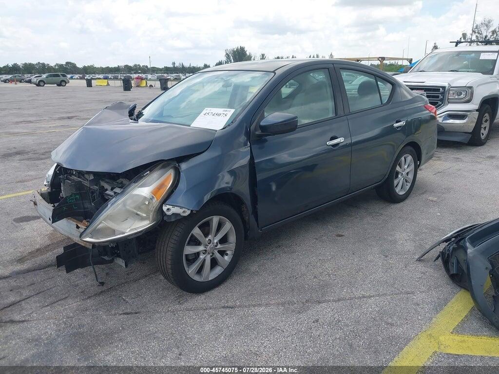 3N1CN7AP9FL848346 2015 NISSAN VERSA photo no. 2