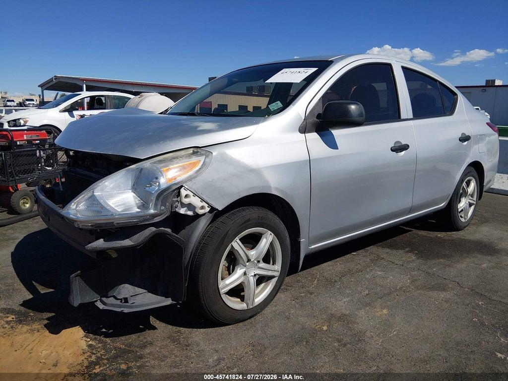 3N1CN7AP4FL872327 2015 NISSAN VERSA photo no. 2
