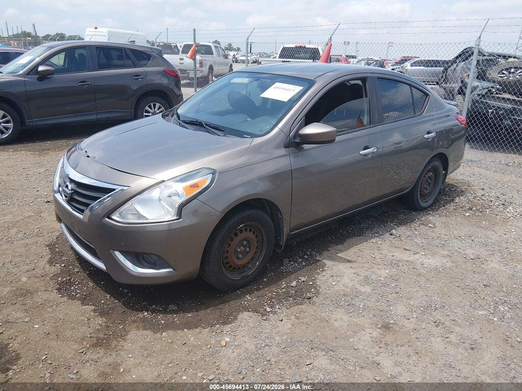 3N1CN7APXFL817459 2015 NISSAN VERSA photo no. 2