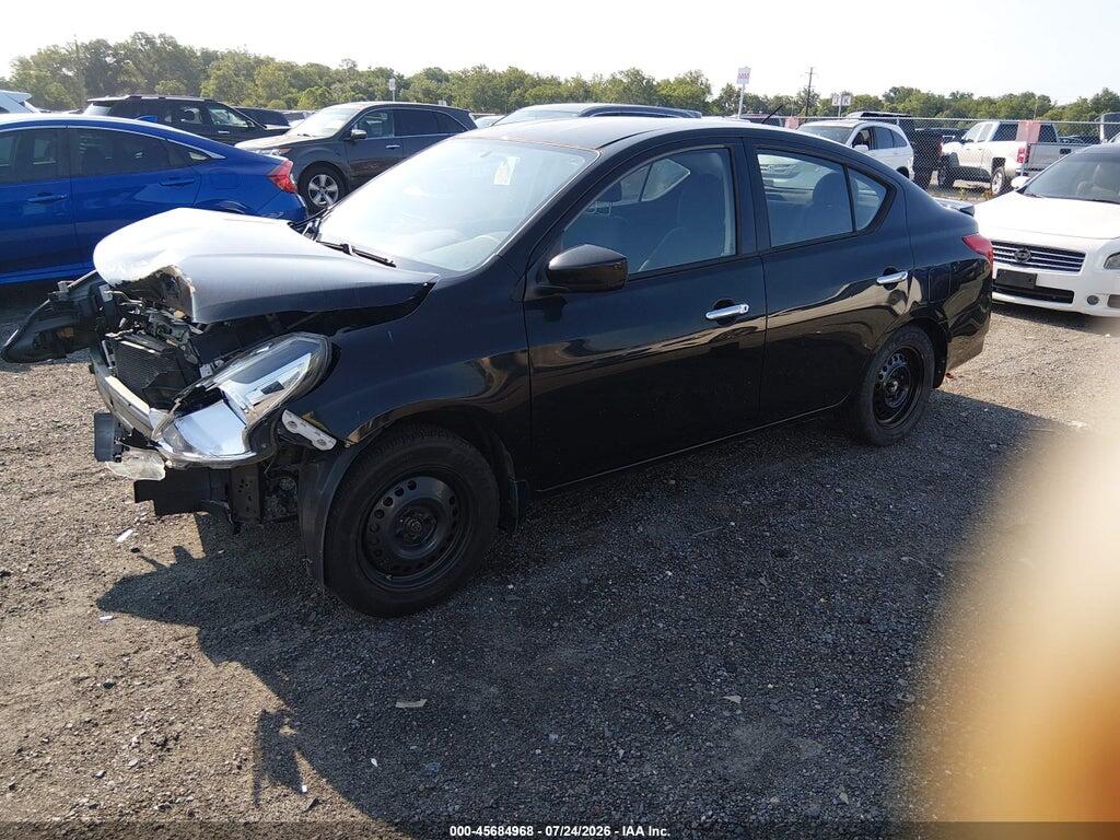 3N1CN7AP6FL803249 2015 NISSAN VERSA photo no. 2