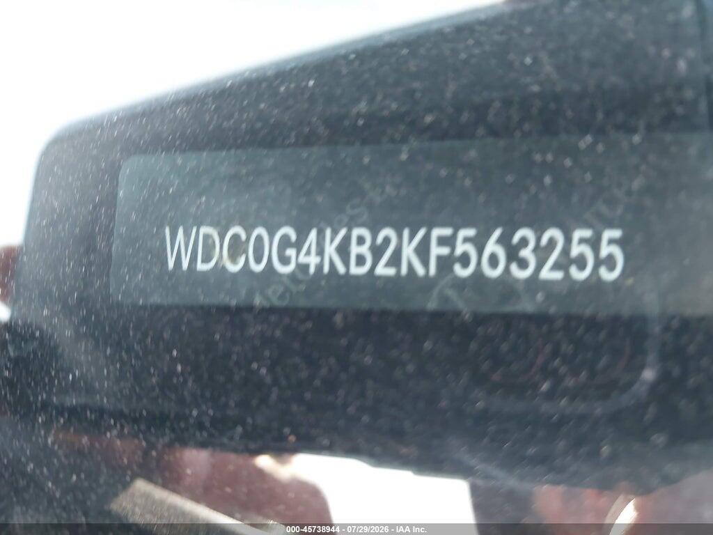 WDC0G4KB2KF563255 2019 MERCEDES-BENZ GLC 300 photo no. 9