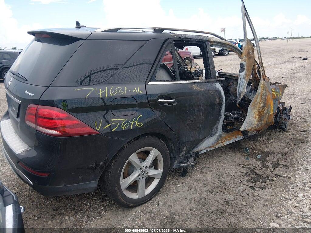 4JGDA5GB0KB205646 2019 MERCEDES-BENZ GLE 400 photo no. 4