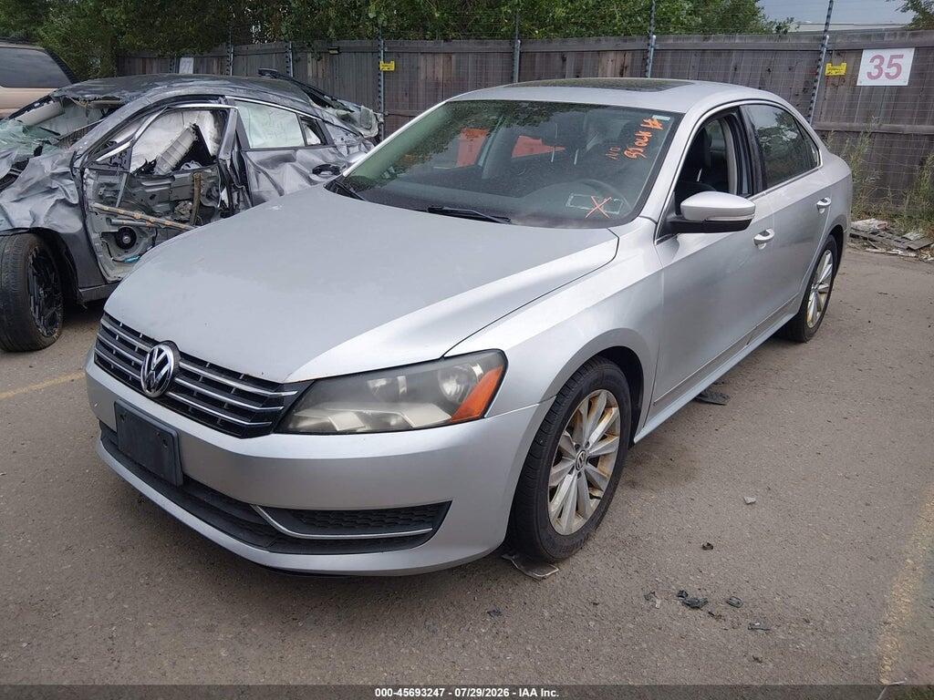 1VWCP7A39DC091555 2013 VOLKSWAGEN PASSAT photo no. 2