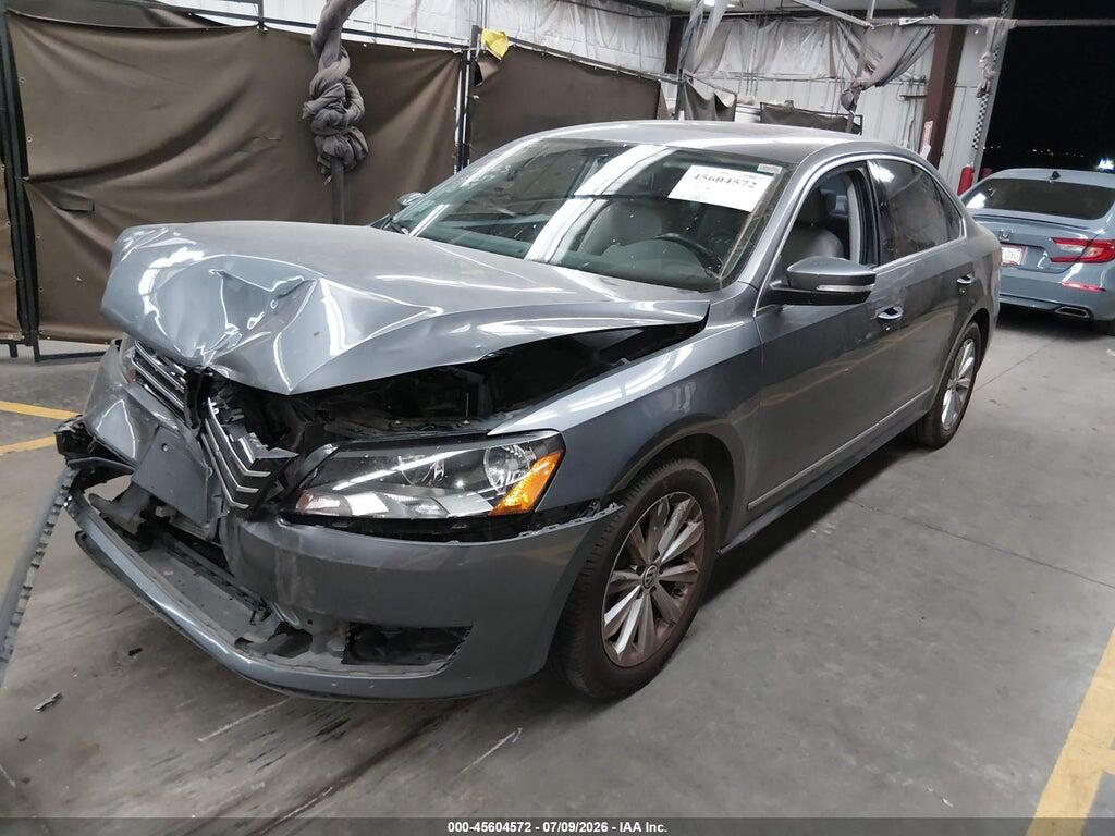1VWCH7A37DC055649 2013 VOLKSWAGEN PASSAT photo no. 2