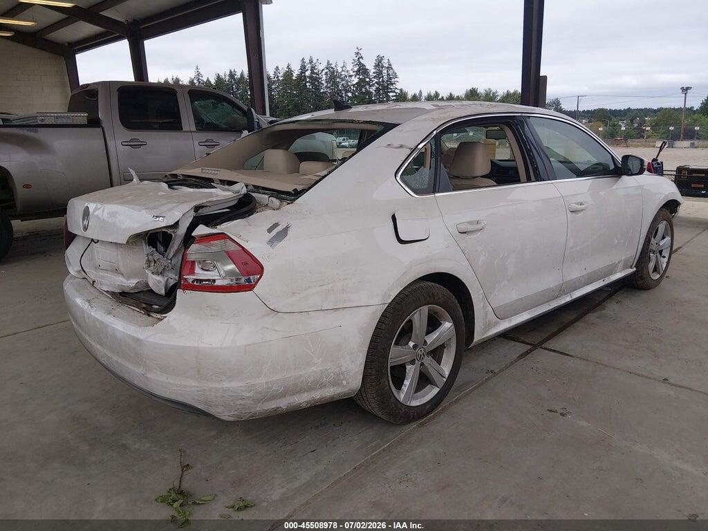 1VWBP7A36DC071310 2013 VOLKSWAGEN PASSAT photo no. 4