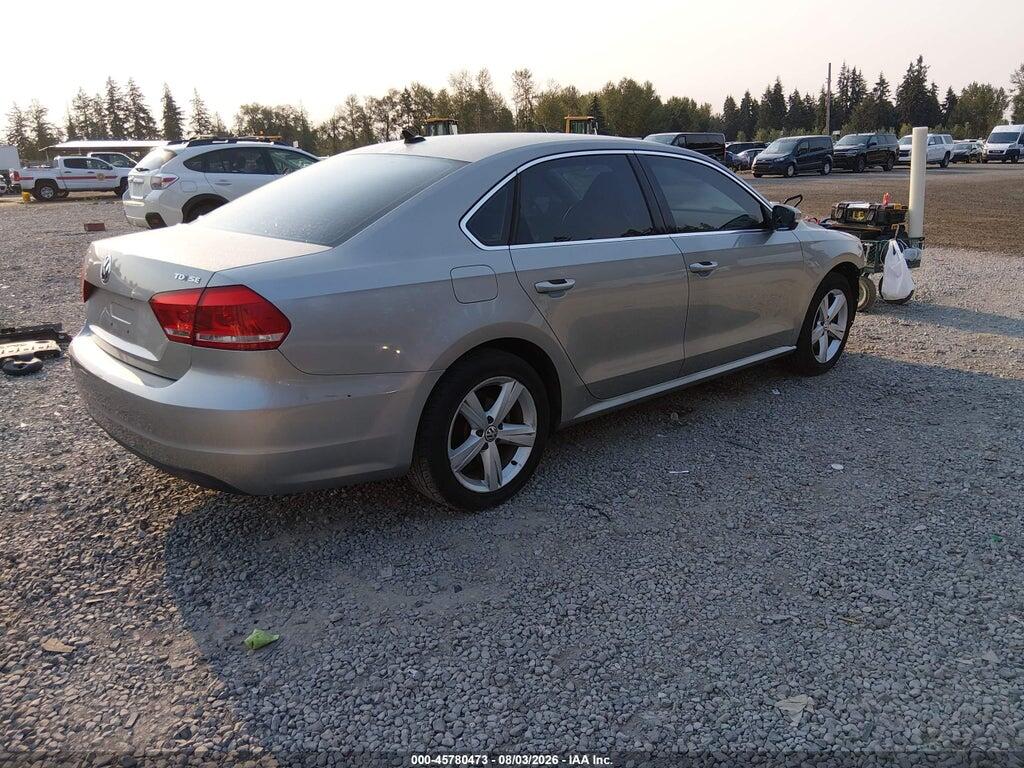 1VWBN7A30DC148386 2013 VOLKSWAGEN PASSAT photo no. 4
