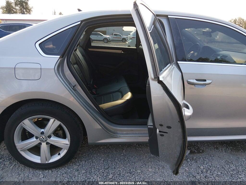 1VWBN7A30DC148386 2013 VOLKSWAGEN PASSAT photo no. 8