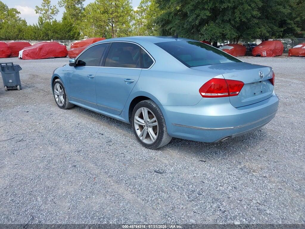 1VWBN7A39DC044298 2013 VOLKSWAGEN PASSAT photo no. 3