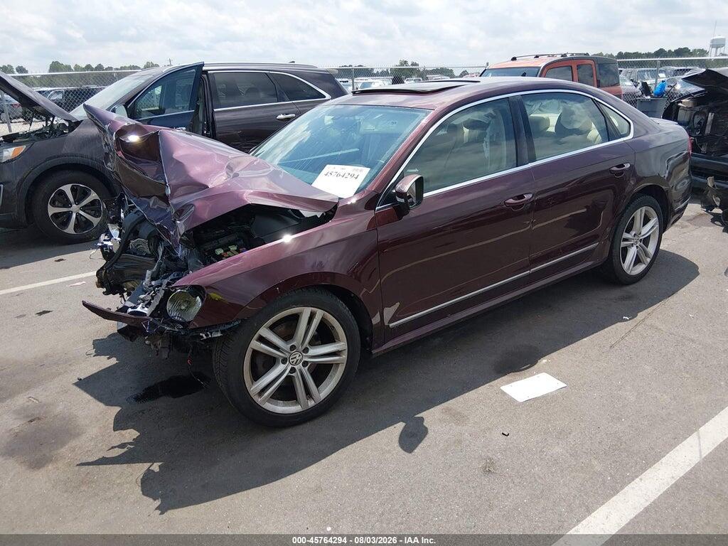 1VWCN7A32DC082167 2013 VOLKSWAGEN PASSAT photo no. 2