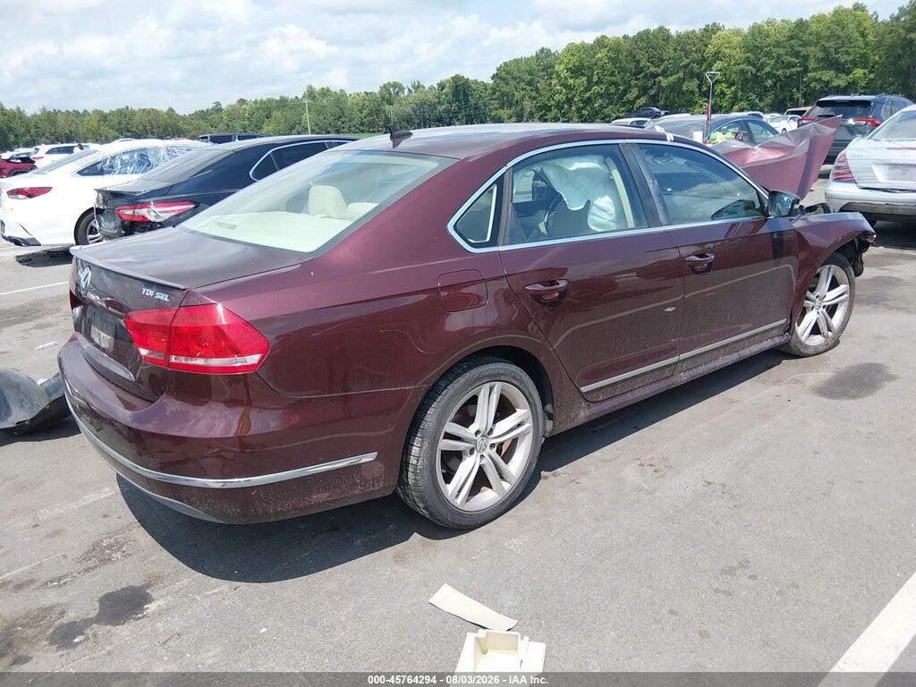 1VWCN7A32DC082167 2013 VOLKSWAGEN PASSAT photo no. 4