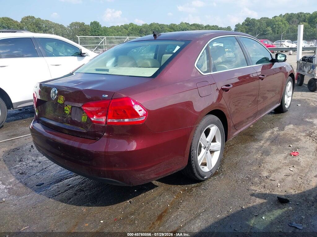 1VWBP7A37DC123589 2013 VOLKSWAGEN PASSAT photo no. 4