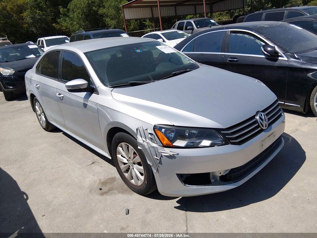 1VWAP7A31DC075065 2013 VOLKSWAGEN PASSAT photo no. 1