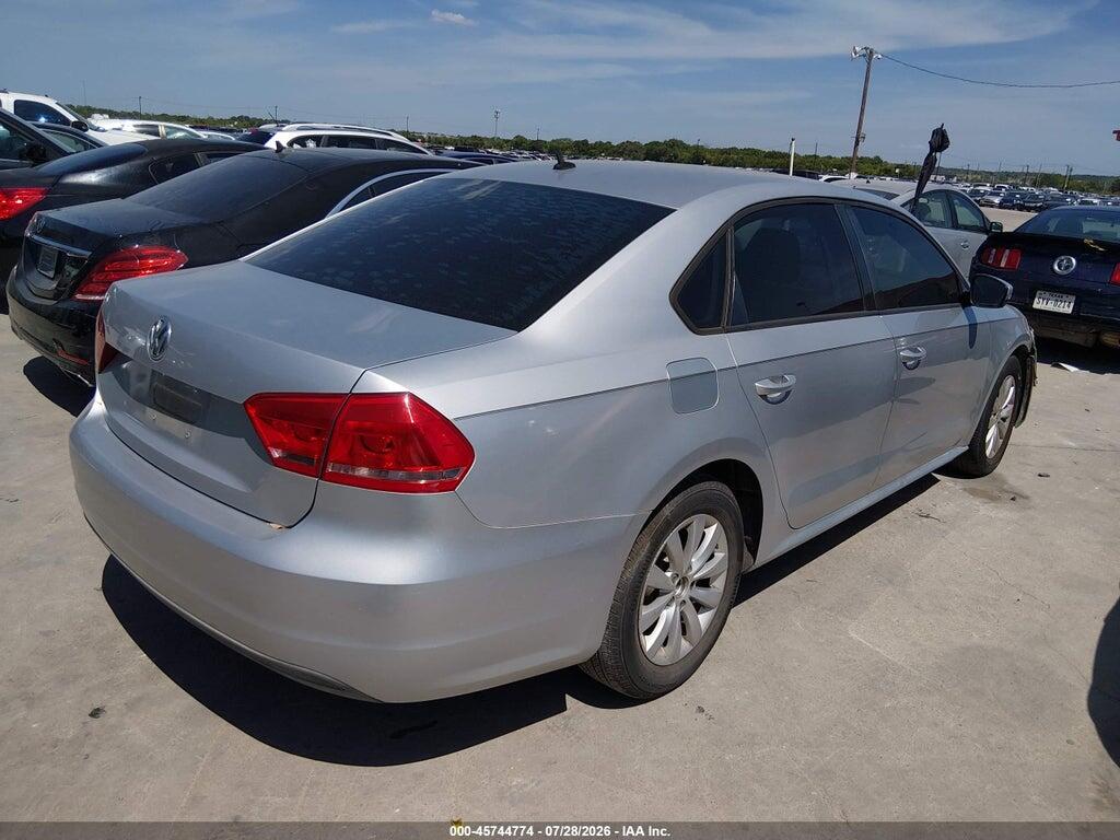 1VWAP7A31DC075065 2013 VOLKSWAGEN PASSAT photo no. 4