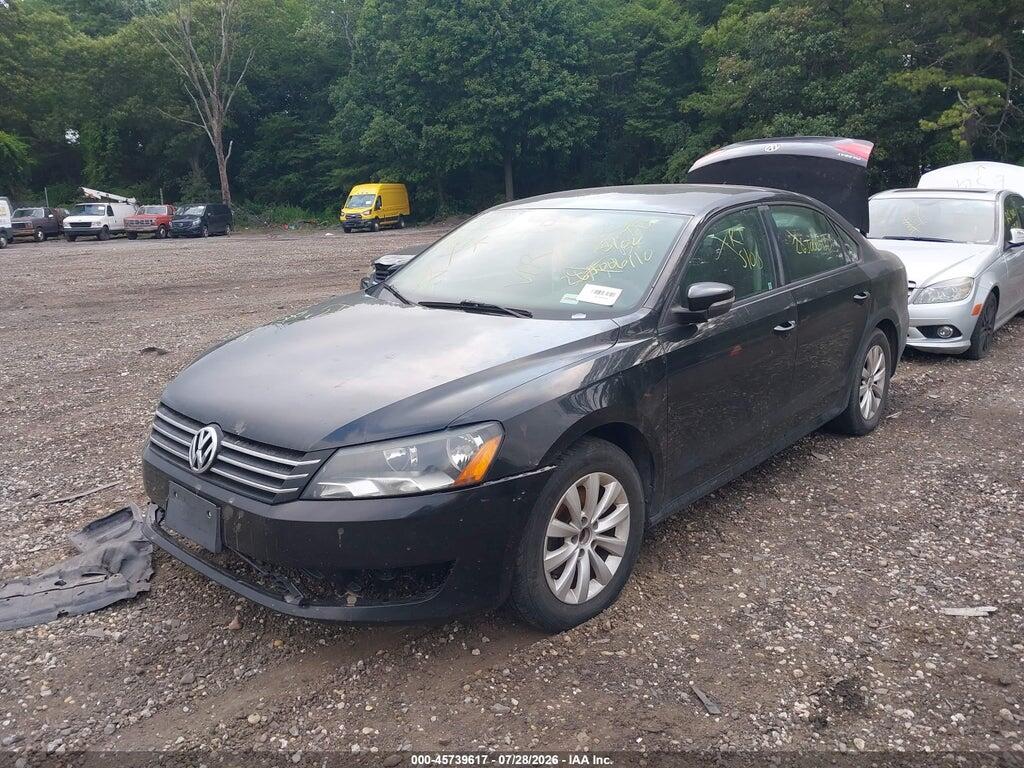 1VWAP7A31DC013908 2013 VOLKSWAGEN PASSAT photo no. 2