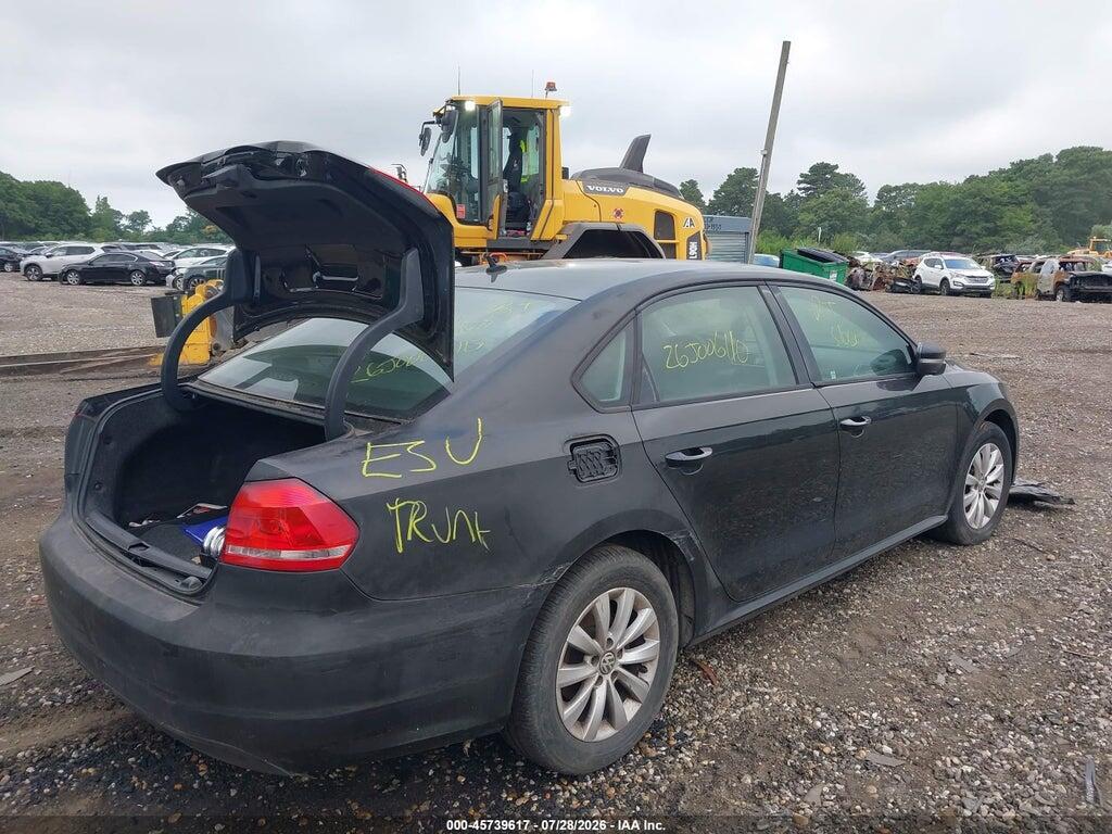 1VWAP7A31DC013908 2013 VOLKSWAGEN PASSAT photo no. 4