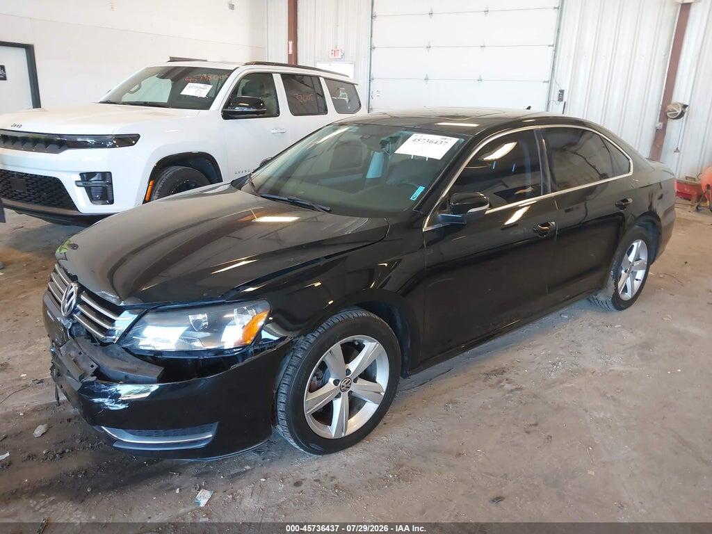 1VWBH7A3XDC082954 2013 VOLKSWAGEN PASSAT photo no. 2