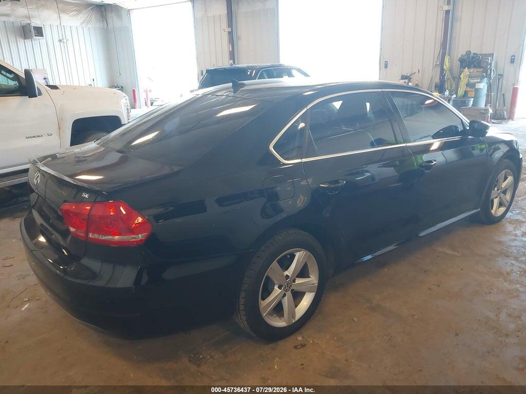 1VWBH7A3XDC082954 2013 VOLKSWAGEN PASSAT photo no. 4