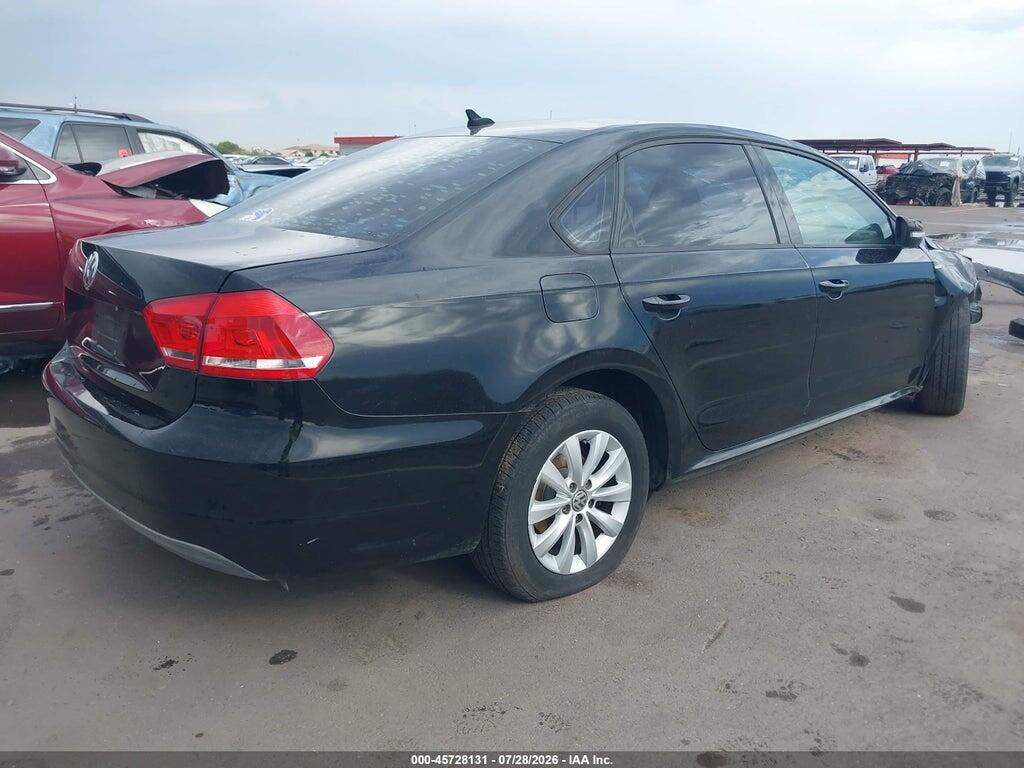 1VWAP7A34DC142323 2013 VOLKSWAGEN PASSAT photo no. 4