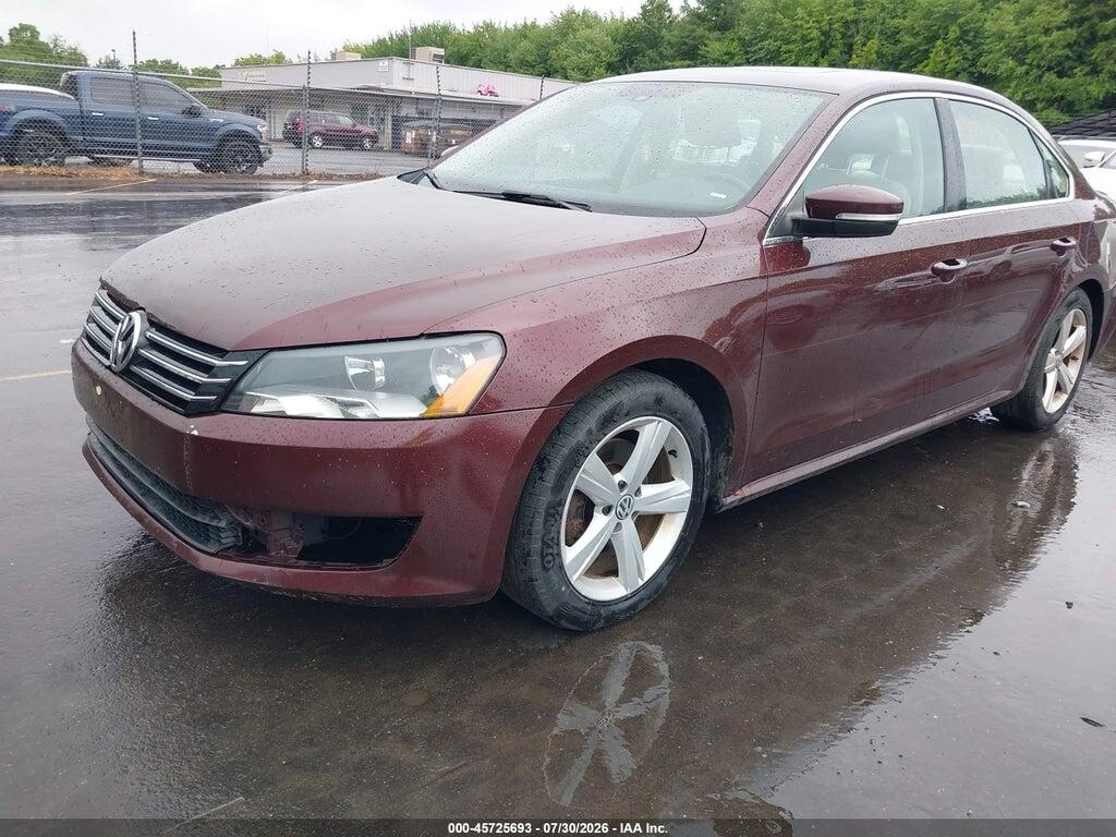 1VWBP7A35DC145672 2013 VOLKSWAGEN PASSAT photo no. 2