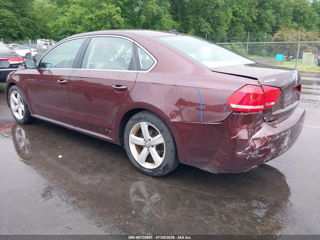 1VWBP7A35DC145672 2013 VOLKSWAGEN PASSAT photo no. 3
