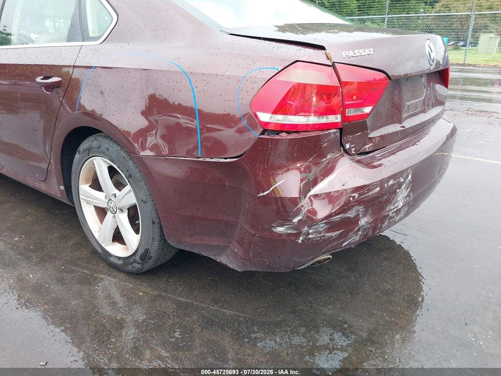 1VWBP7A35DC145672 2013 VOLKSWAGEN PASSAT photo no. 6