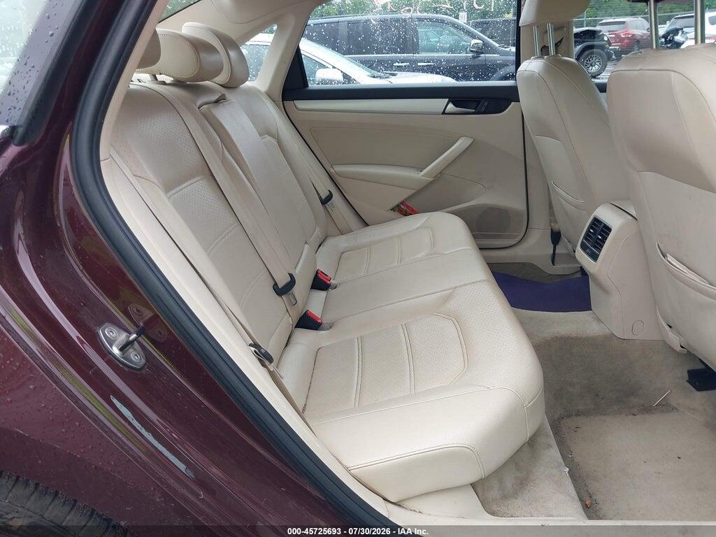 1VWBP7A35DC145672 2013 VOLKSWAGEN PASSAT photo no. 8