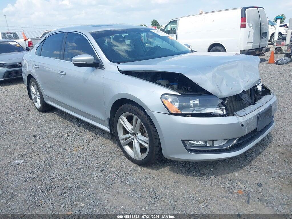1VWCN7A32DC137359 2013 VOLKSWAGEN PASSAT photo no. 1