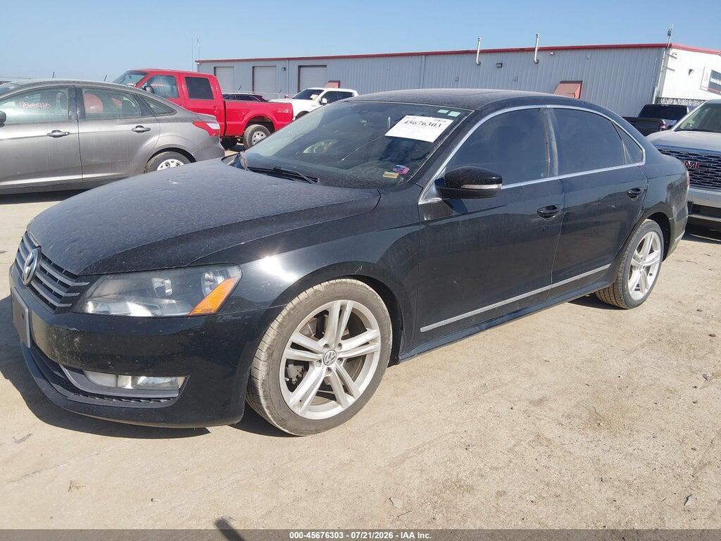 1VWBN7A37DC109424 2013 VOLKSWAGEN PASSAT photo no. 2