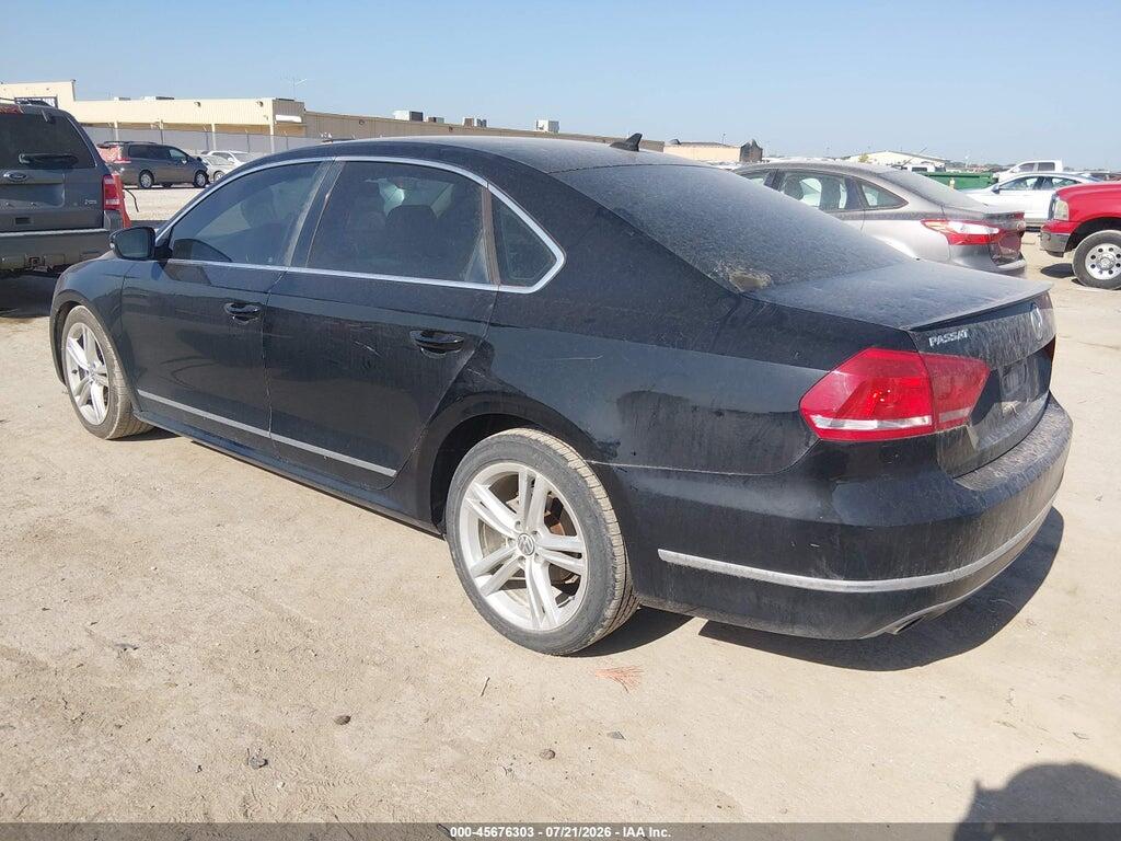 1VWBN7A37DC109424 2013 VOLKSWAGEN PASSAT photo no. 3
