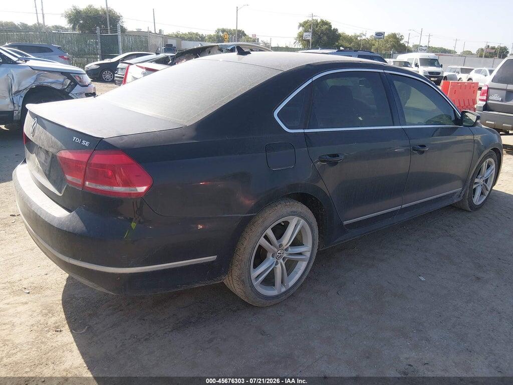 1VWBN7A37DC109424 2013 VOLKSWAGEN PASSAT photo no. 4