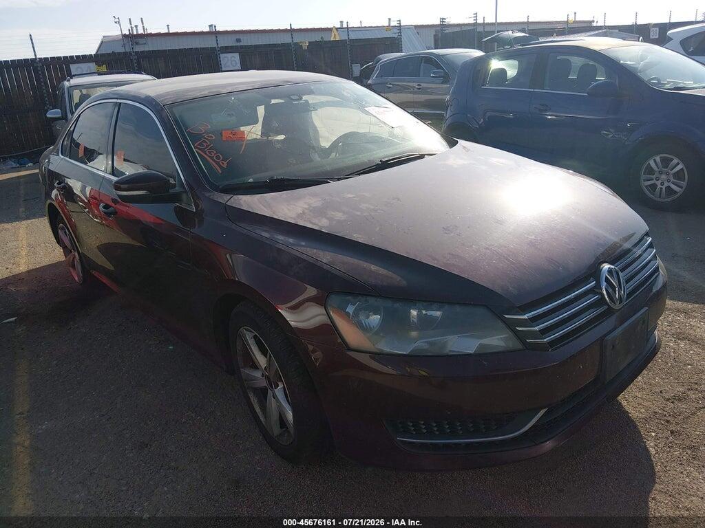 1VWBP7A38DC034095 2013 VOLKSWAGEN PASSAT photo no. 1