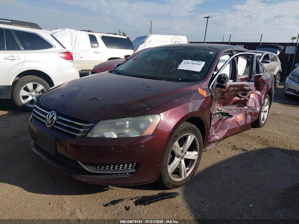 1VWBP7A38DC034095 2013 VOLKSWAGEN PASSAT photo no. 2