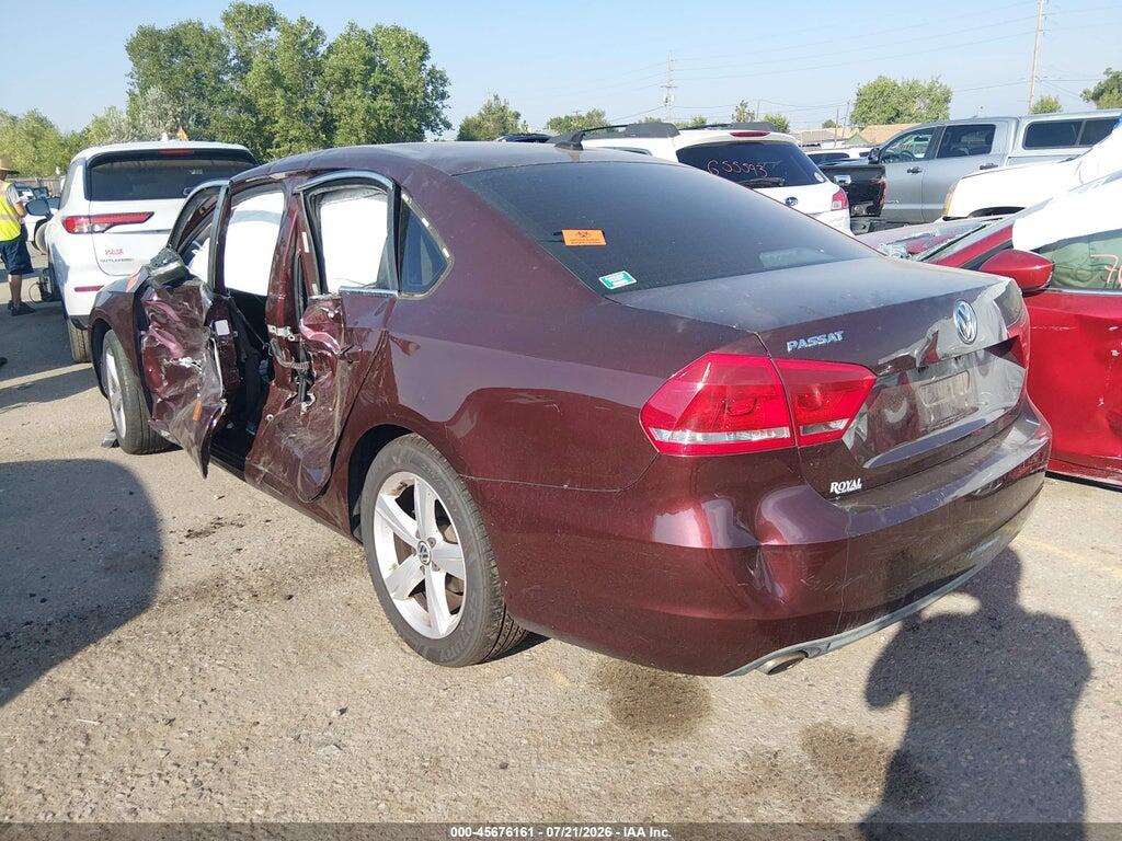 1VWBP7A38DC034095 2013 VOLKSWAGEN PASSAT photo no. 3