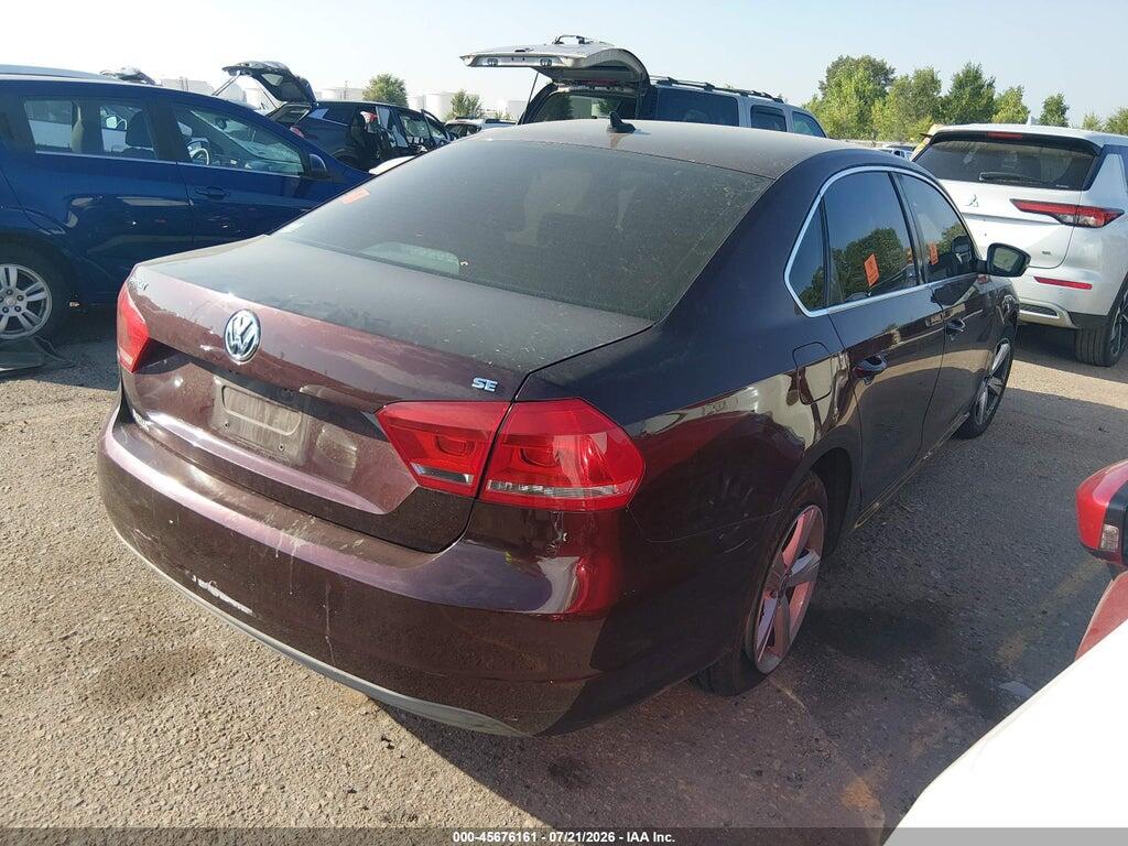 1VWBP7A38DC034095 2013 VOLKSWAGEN PASSAT photo no. 4