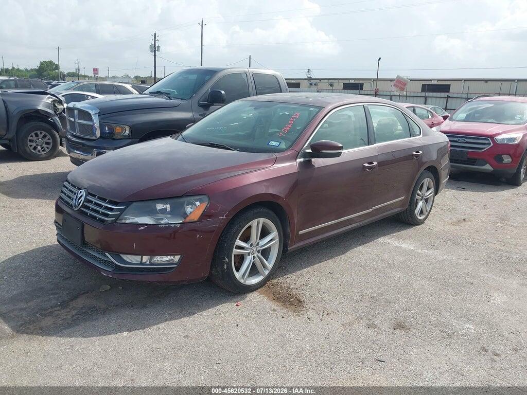 1VWCN7A33DC058900 2013 VOLKSWAGEN PASSAT photo no. 2
