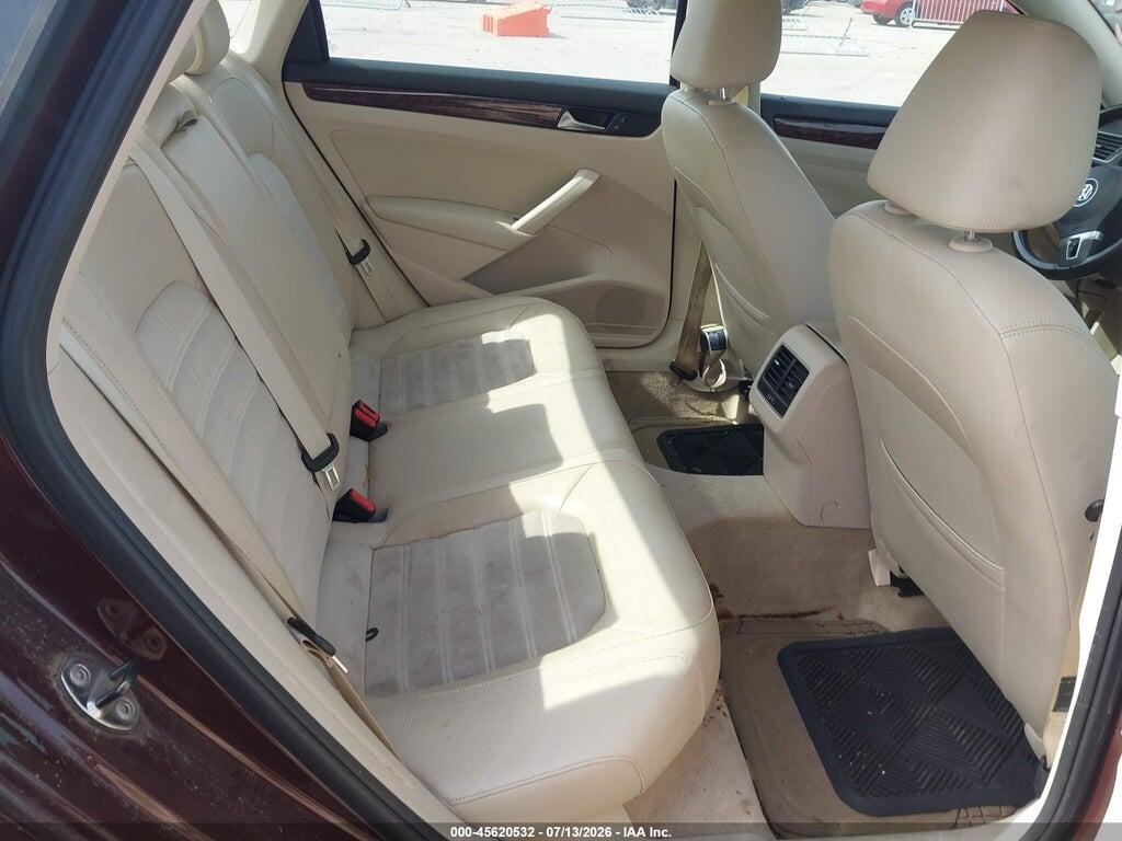 1VWCN7A33DC058900 2013 VOLKSWAGEN PASSAT photo no. 8