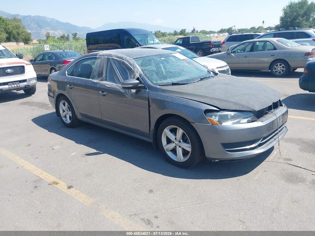 1VWBP7A39DC063539 2013 VOLKSWAGEN PASSAT photo no. 1
