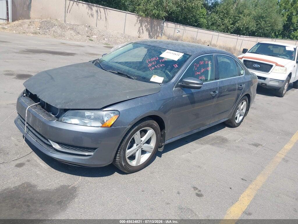 1VWBP7A39DC063539 2013 VOLKSWAGEN PASSAT photo no. 2