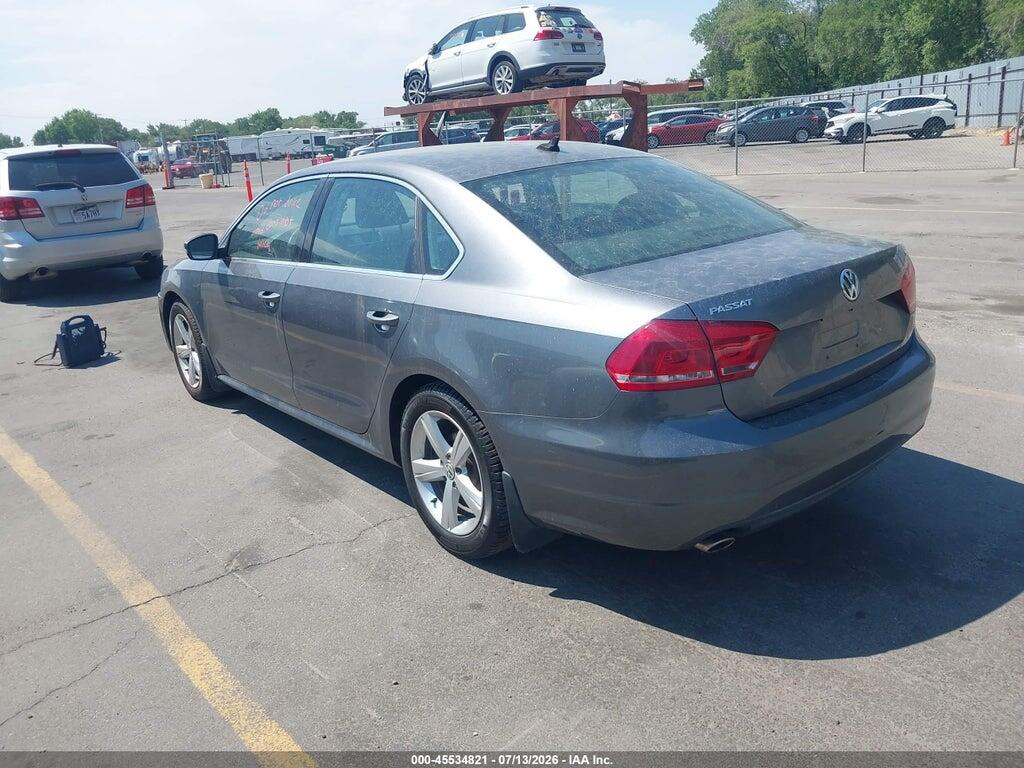1VWBP7A39DC063539 2013 VOLKSWAGEN PASSAT photo no. 3